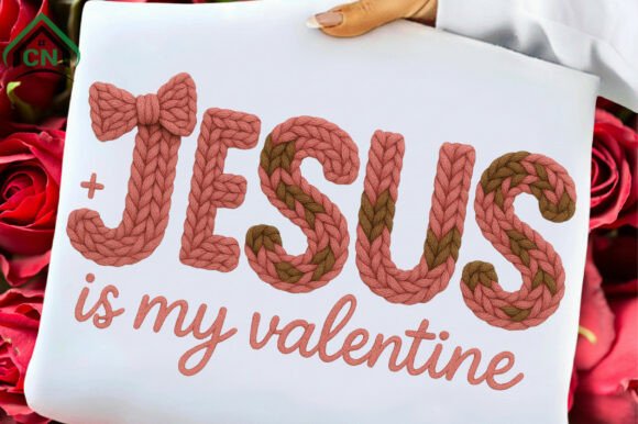 Download Crochet Jesus is My Valentine Png - Crochet jesus Collection