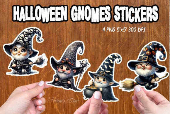 Download Halloween Gnomes Sticker Printable Png - Printable Collection