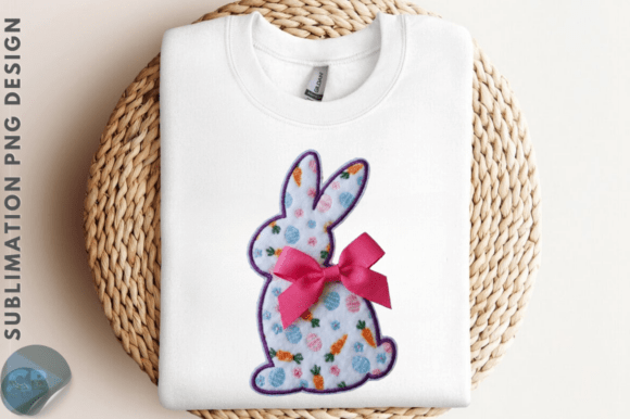 Download Cute Crochet Faux Yarn Easter Bunny PNG - Easter bunny png Collection
