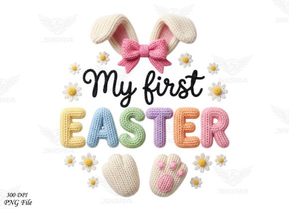 Download My First Easter, Baby Easter Bunny PNG - Easter bunny png Collection