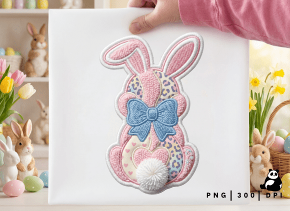 Download Faux Crochet Easter Bunny Png - Easter bunny png Collection