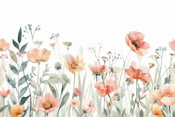 Download Delicate Watercolor Blooms - Premium Bundle