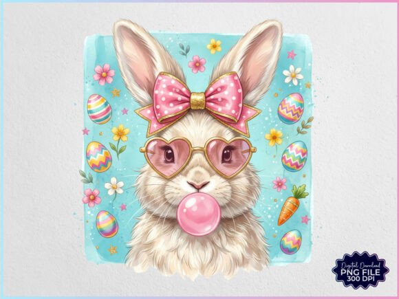 Download Cute Coquette Easter Bunny PNG - Easter bunny png Collection